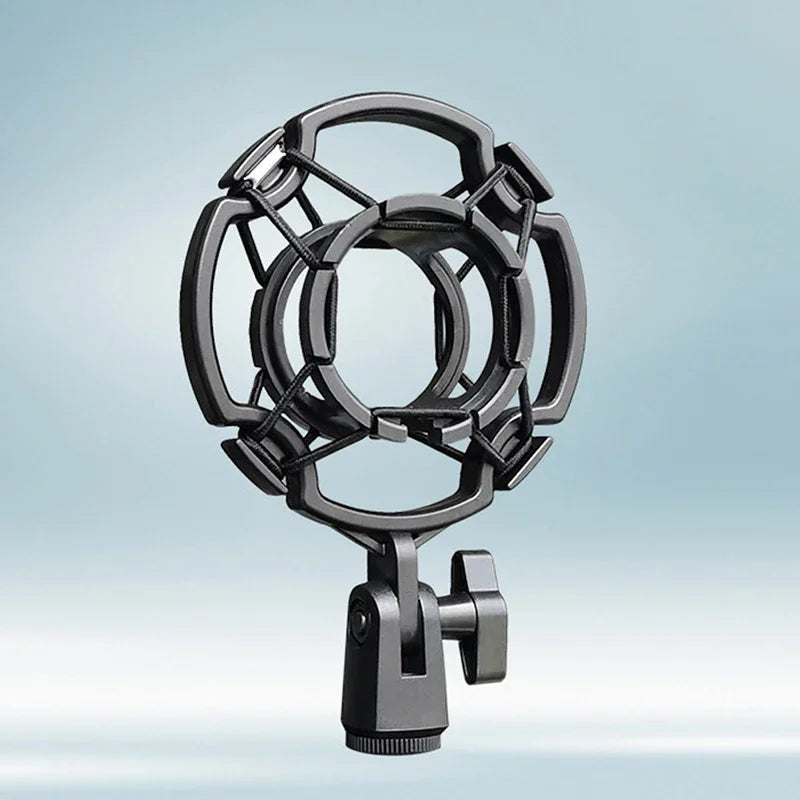 Universal Professional Condenser Microphone Shock Mount Holder Studio Recording Bracket For Black Large Mic Clip