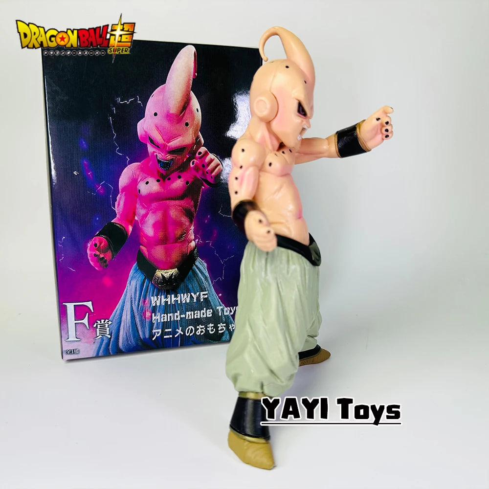 Hot 18cm Dragon Ball Anime Figure Super Saiyan  Action Figures Buu PVC Model Toys Car Decoration Collection Toys For Kids Gifts