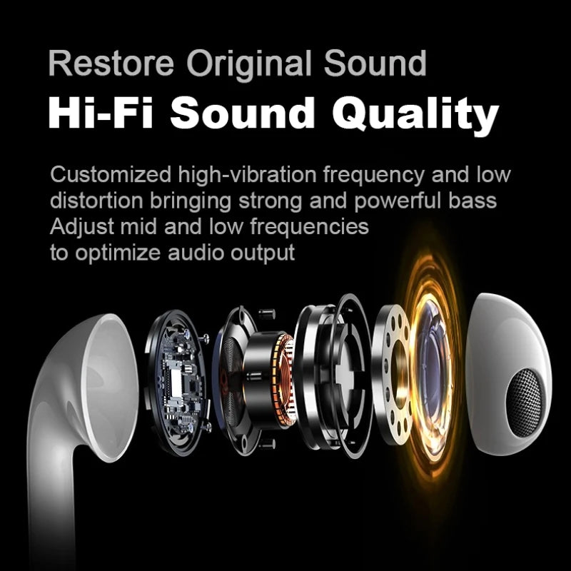Type C 3.5mm Wired Earphones For in-ear Redmi mi Xiaomi 17 15 14 13 12 11 Pro Headphones iphone16 15 Samsung Huawei Phone Tablet