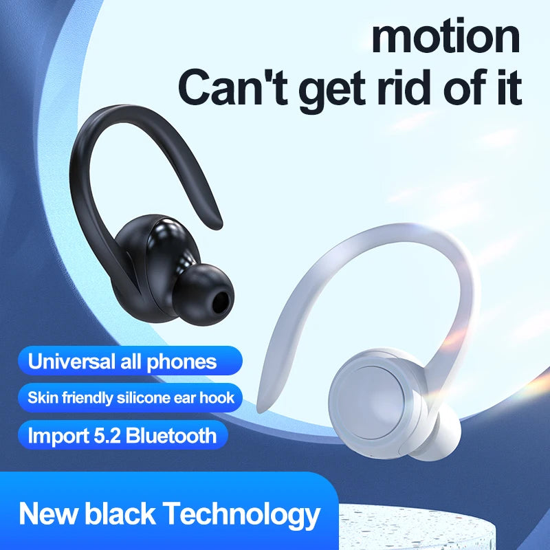 T10 Wireless Ear Hanging High Quality Bluetooth Earphones Sports Fitness headset In Ear Noise Cancelling headphones