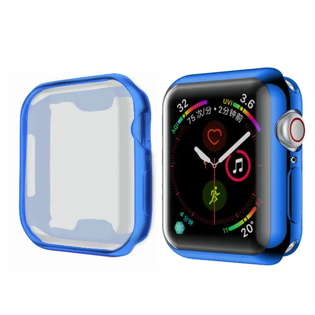 Screen Protector For Apple Watch Ultra 9 8 7 6 SE 5 4 3 2 Case bumper Cover for iwatch series 49mm 45mm 41mm 44mm 40mm 42mm 38mm