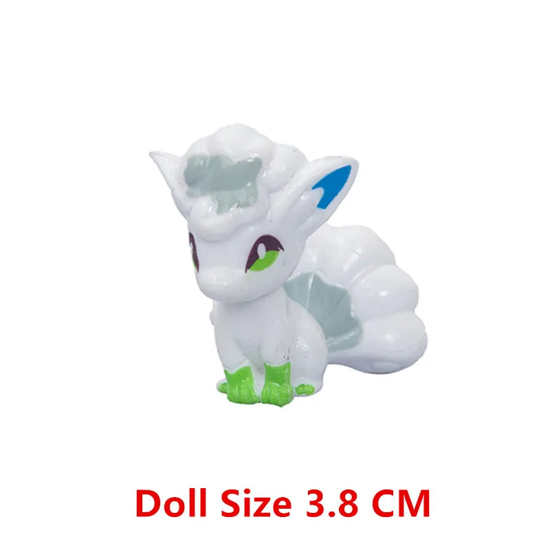 Pokemon Anime Figure Pikachu Sun Elf Eevee Gengar Monstruo De Bolsillo Cartoons Figure Model Action Toy Gift Buy in bulk