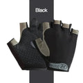 1Pair Gym Gloves Fingerless Gloves Anti-Slip Shock-Absorbing Gloves Sports Gloves for Training Lifting Weight Cycling