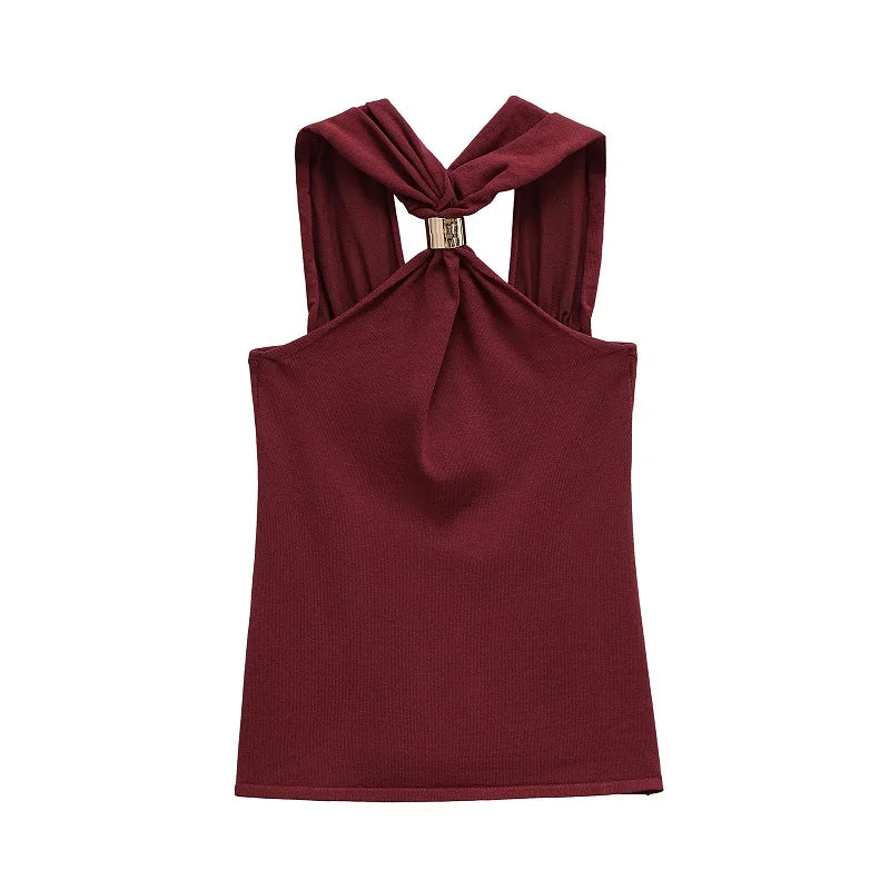 MUJER Halter Corset Top Women off Shoulder Crop Top Female Sexy Backless Tube Tops for Women Summer Camisole Bustier Tops Woman