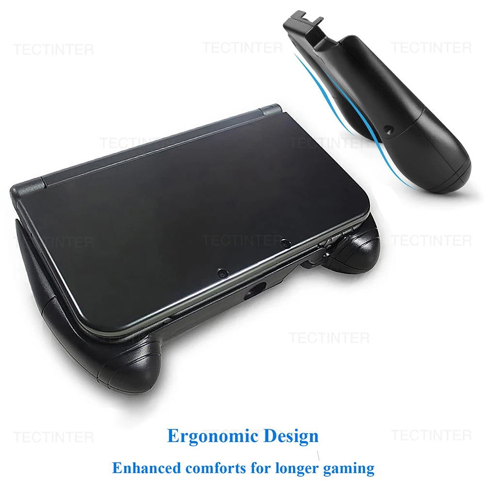 Protective Cover Holder Game Controller Case Plastic Hand Grip Handle Stand Compatible Nintendo New 3DS XL LL  (New version)