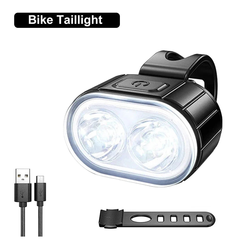 Bike Lighting Front and Rear Lights Bicycle Lamp Led Cycling Light Bike Flashlight for Bicycle Front Taillight Lantern
