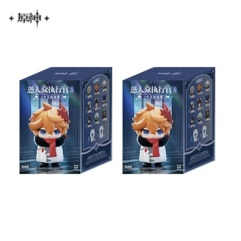 In Stock Suplay Genshin Fatui Harbinger Blind Box Blind Egg Capsules Figurine Decoration Mystery Toys Surprise Gifts Original
