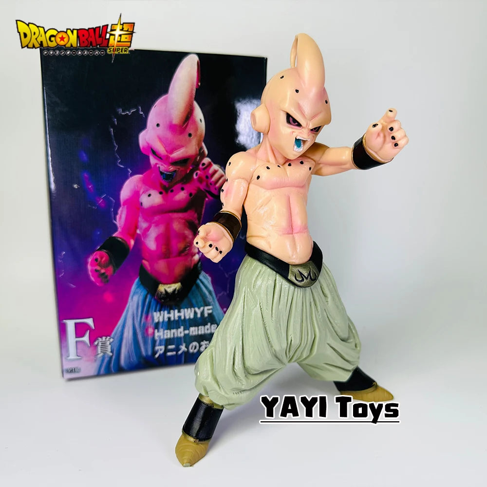 Hot 18cm Dragon Ball Anime Figure Super Saiyan  Action Figures Buu PVC Model Toys Car Decoration Collection Toys For Kids Gifts