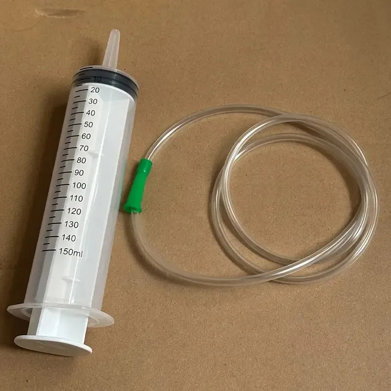 Durable Large Capacity Plastic Syringes - 100ml, 150ml, 250ml, 350ml, 550ml, 1000ml | Transparent Body with 99.82cm Measure