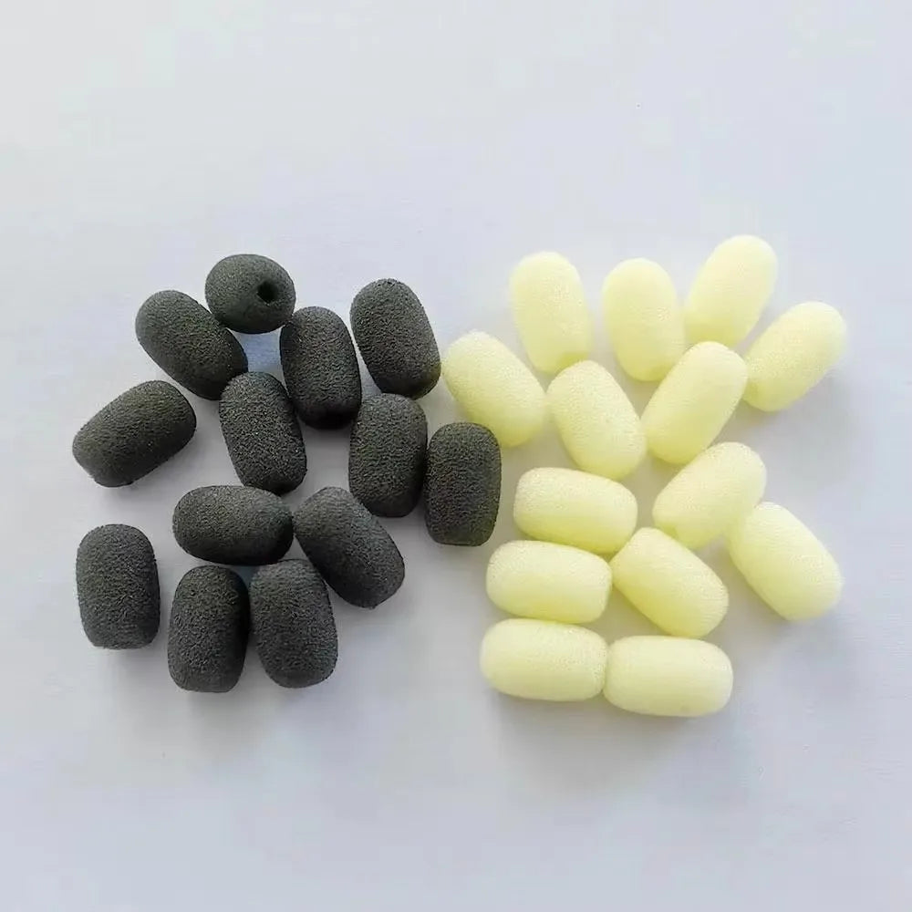 R Miniature Sponge Invisible Microphone Special Foam Cover Smallest Skin Color Mini Mic Sponge Microphone Replacement Windscreen