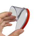 2PCS Car Rearview Mirror Rain Eyebrow Carbon Fiber Sun Visor Shade Cover Protector Clear Vision for Rain Car Mirror Accessories