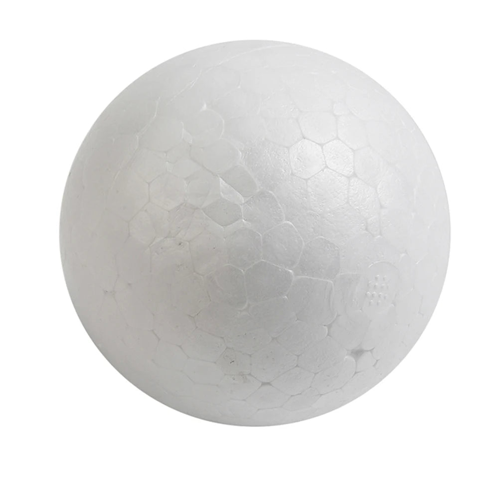 6-12cm Modelling Polystyrene Foam Balls White Craft Balls DIY Hand-painted Gifts Accessory Wedding Celebrations Event Supplies
