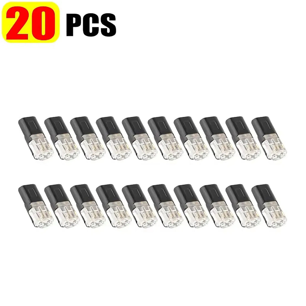 20-100P Double Wire Plug-in Connectors with Locking Buckle Car Wire 2 Way Terminal Block Waterproof Quick Connector Cable Clamps