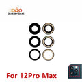 Back Rear Camera Lens Glass For iPhone 7 8 X XR XS 11 12 PLUS PRO MAX MINI Lens Glass with Pre-installed Adhesive Replacement