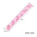 5 Grids Acrylic Clear Nail Brush Shelf Portable Mini crystal Painting Pen Rest Holder Stand Colorful UV Gel Brush Display Holder