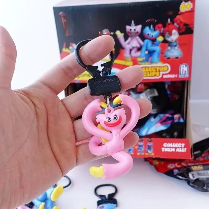Genuine Capsule Toys Blind Bag Doll Pendant Blue Pink Yellow Cat Enjoyable Hand Puppet Tide Plays Gashapon