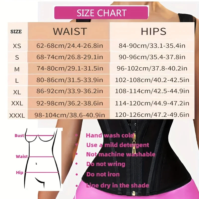 Popular High-Elasticity Court-Style Mesh Waist Cincher Corset Vest with Zipper and Button Closure Vintage Shapewear for Women