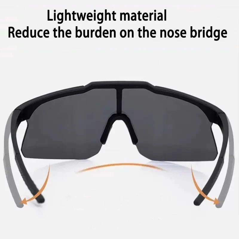 1/2/8pcsPolarized Cycling Sunglasses Outdoor Sport Cycling Riding Running Skiing Goggle Windproof Fishing Eyewear for Men Women