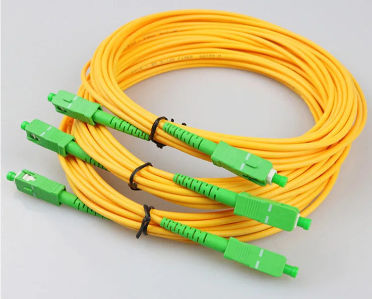 SC /APC-SC/APC Fiber Optical Patch Cord Single Mode 9/125 G652D LSZH 1m2m3m Fiber Optic Jumper Cable FTTH