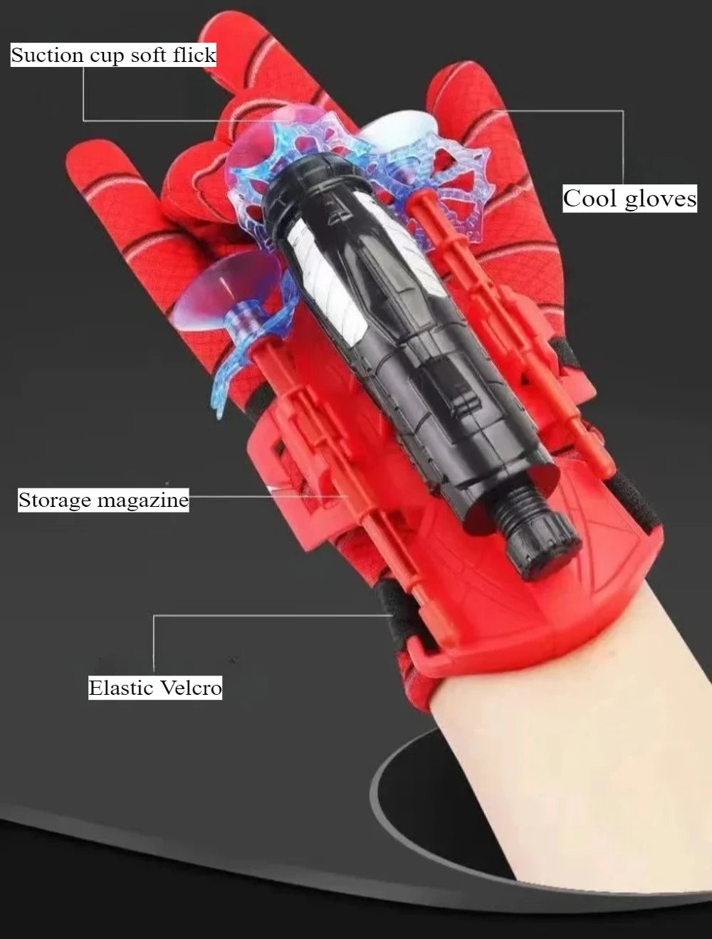 New for Action Figure Anime Characters Children Toys Role Play Glove Launcher Set Wrist Toy Set Figures Hobbies