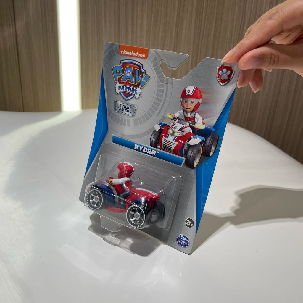 Original Box PAW Patrol Ryder True Metal Rescue Collectible Diecast Figure 1:55 Scale Birthday Christmas Gift Action Figure Toy