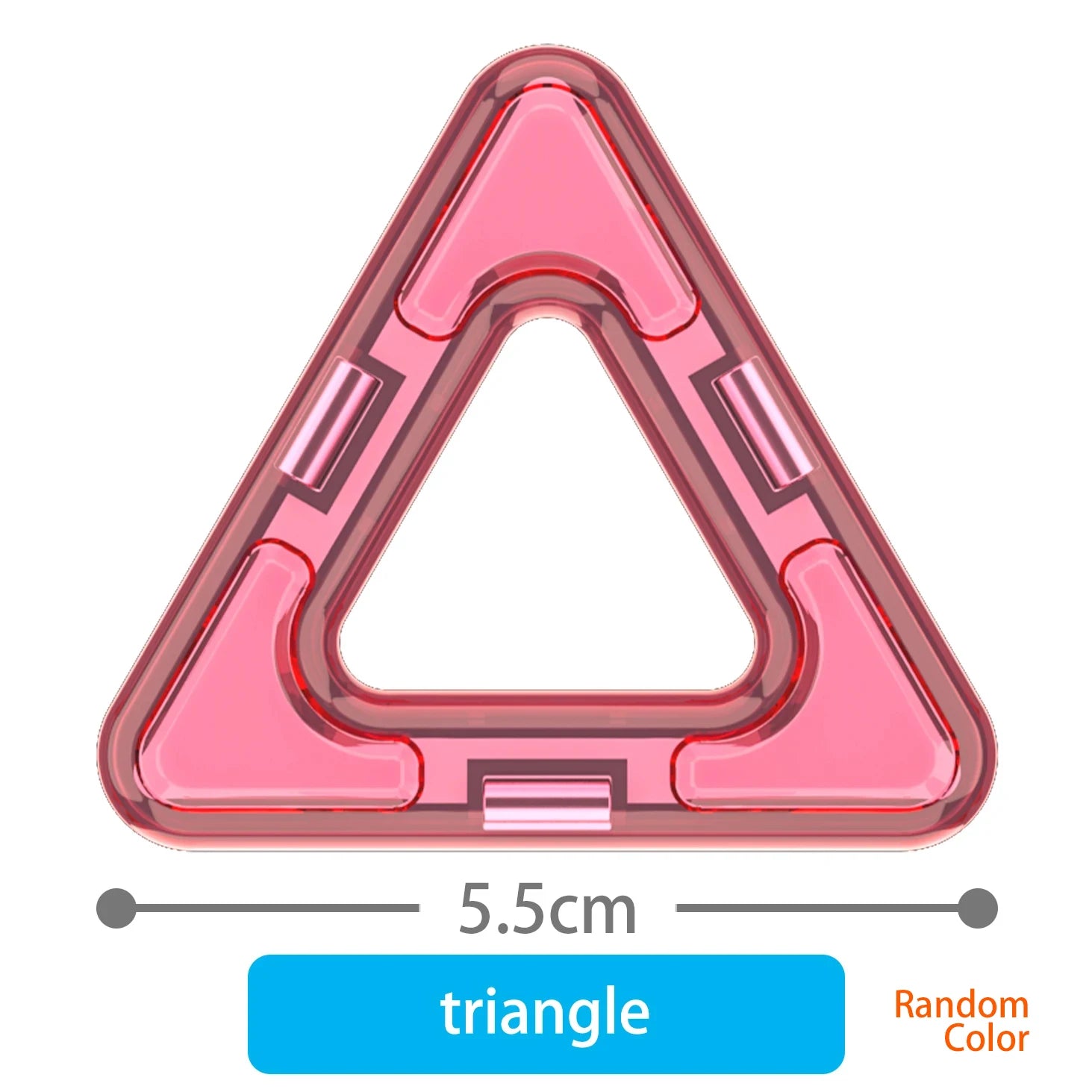 large Magnetic tiles Designer Magnet Building Blocks Accessories Educational Constructor Toys For Children Kids Girls Set Gift