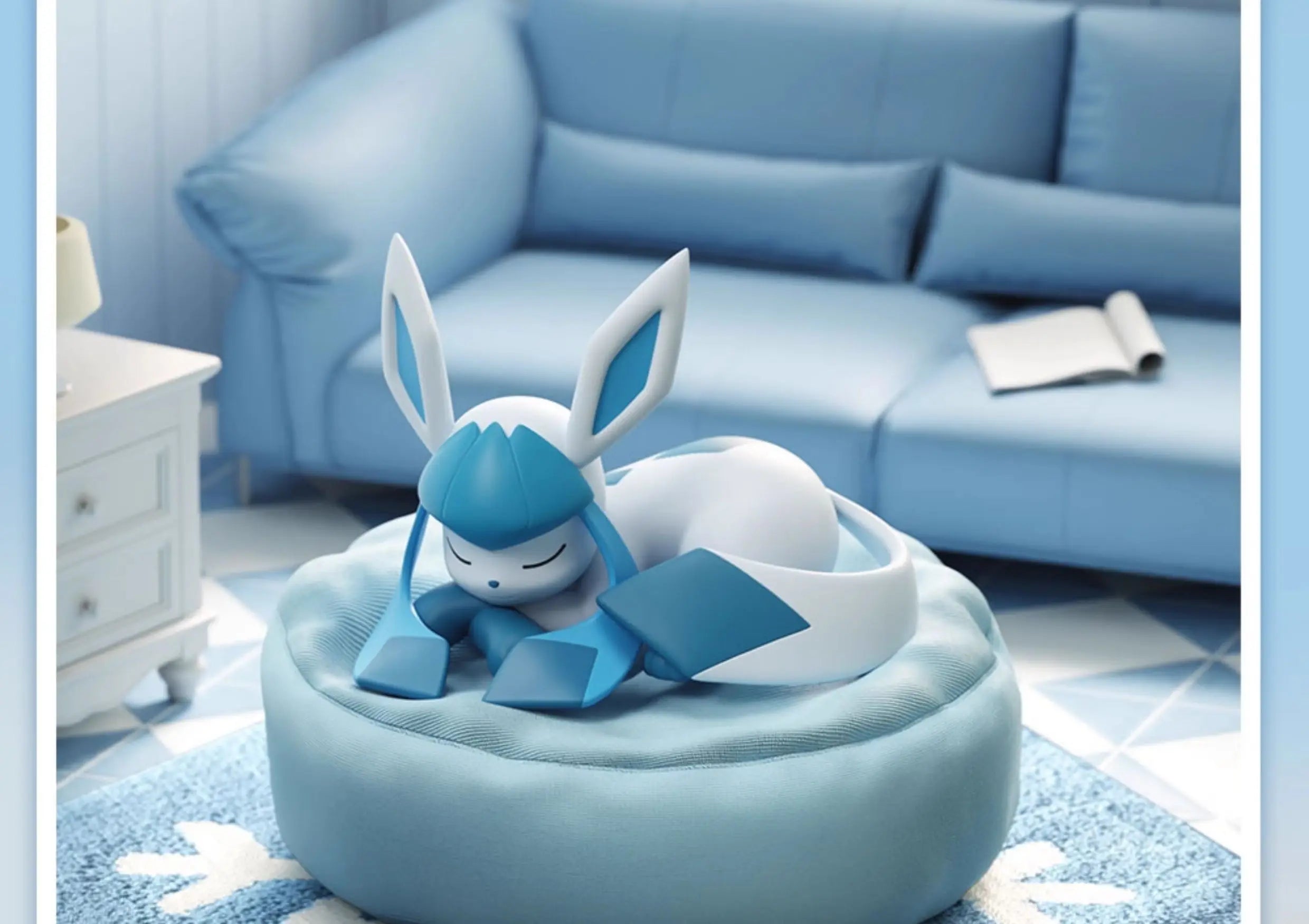 New In Stock Pokemon Eevee Sleeping Position Series Blind Box Sylveon Umbreon Flareon Jolteon Anime Desktop Decoration Model Toy