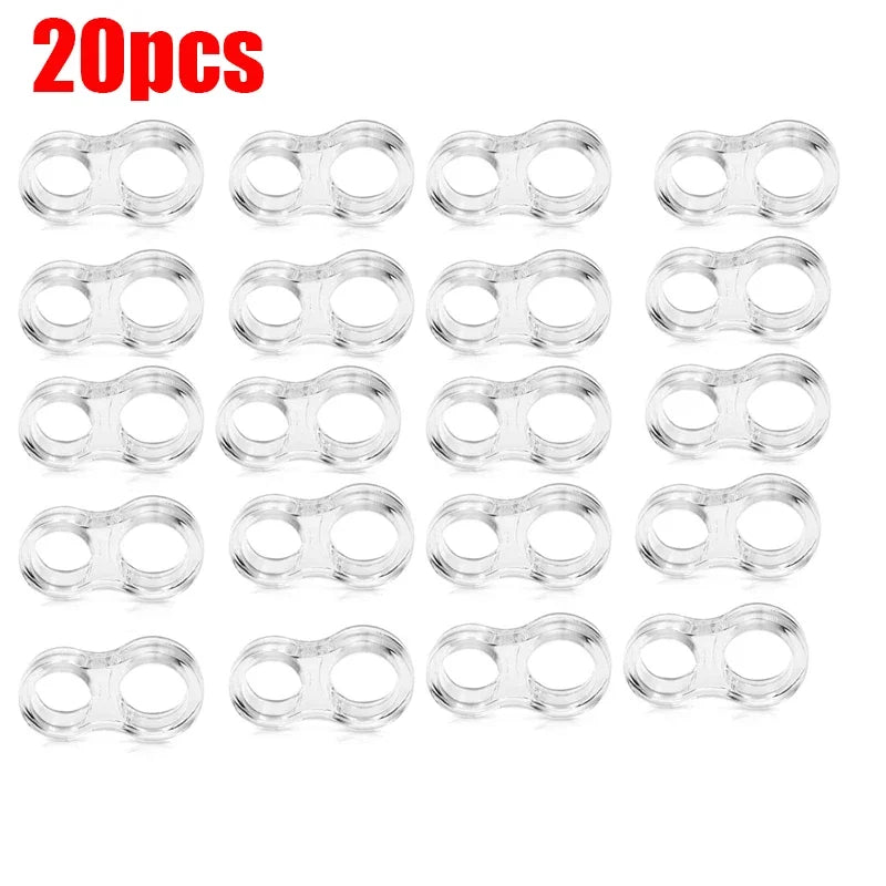 1-20pcs PVC Transparent Door Stopper Anti-Collision Door Handle Shockproof Pad Walls Furniture Protective Door Stops