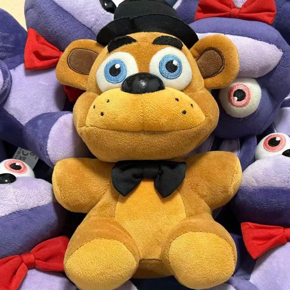 FNAF Five Nights at Freddy's Freddy Fazbear Bonnie Foxy Sundrop Moondrop 18cm Soft Plush Doll Collectible Toy Gifts for Kids