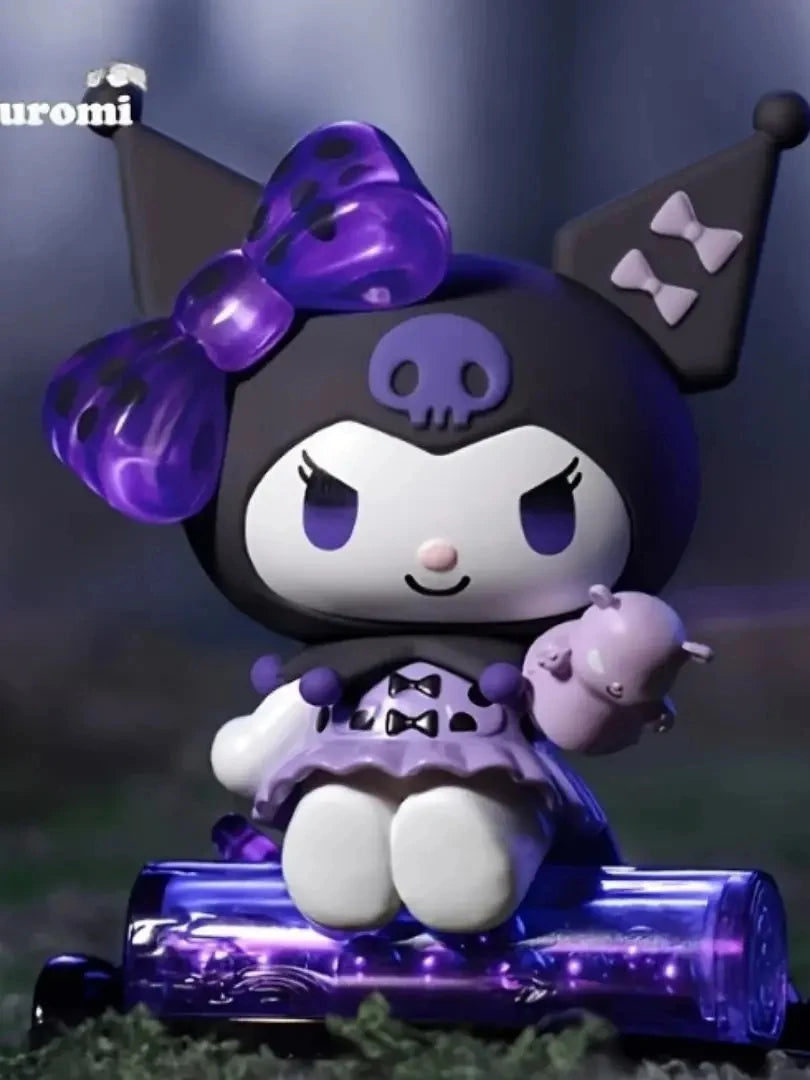 Sanrio Blind Box Cartoon Kuromi Doll Lucky Divination Anime Series Action Figure Model Doll Child Toy Desktop Decor Birthday Gif