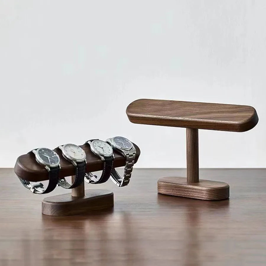 Walnut color Watch Bracket Display Holder Jewelry Bracket Chain Anklets Hanger Stand Racks Organizer For Counter Shows