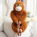 30-90CM Cartoon Gorilla Plush Toy Chimpanzees Punch Monkey Soft Stuffed Doll Decor Girls Birthday Gift Orangutan Plushies Dolls