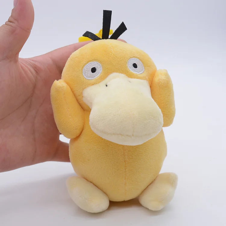Pokemon Plush Cartoon Toys Keychain Pendant Doll Anime Figures Pikachu Charmander Psyduck Squirtle Snorlax Kids Toy Xmas Gift