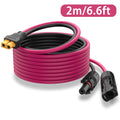 Solar to XT60 extension cable 12AWG 30A solar connector to XT60 adapter cable suitable for solar panel to portable power station