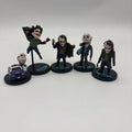 5pcs/set The Dark Knight Joker PVC Action Figure Collectible Model Toy 6~10cm