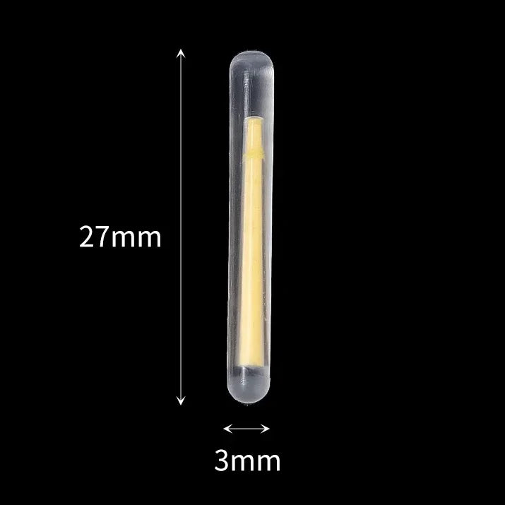 BRAVMACK 50/100pcs Outdoor Fishing Fluorescent Rod Firefly Fluorescent Rod Light Fishing Floating Rod Light Dark Luminous Rod