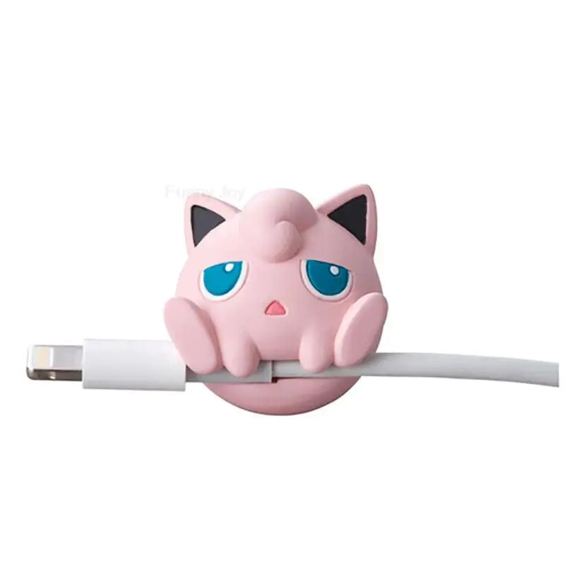 Hot Anime Figure Usb Protective Case Cable Bite Cup Pet Eevee Dolls Cosplay Prop Accessories Toy Gift