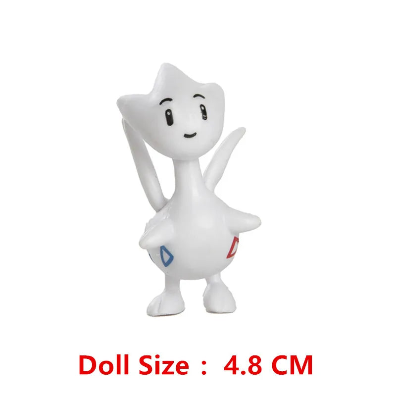 New Pokemon 4-13Cm Cartoons Movie Anime Figure Pikachu Lucario Mewtwo Flying Dragon Pet  Action Figures Model Toy Birthday Gifts