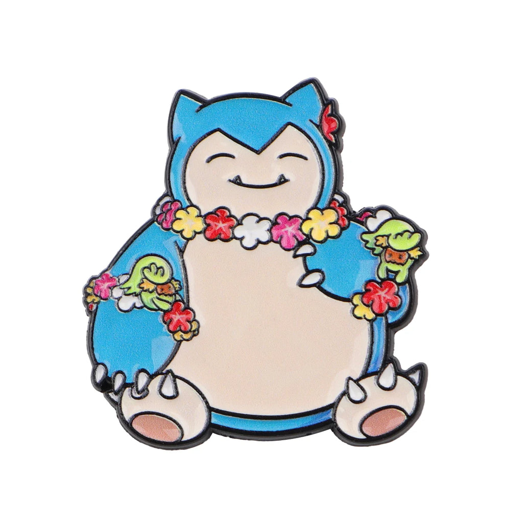 Cute Anime Monster Enamel Pin Cool Duck Turte Brooch Pines Lapel Pins Badge on Backpack Costume Accessories Jewelry Friends Gift