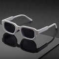 New Men Vintage Rectangle Frame Sunglasses Fashion Retro Sun Glasses Luxury Brand Design Glasses UV400 Eyewear Women Goggles