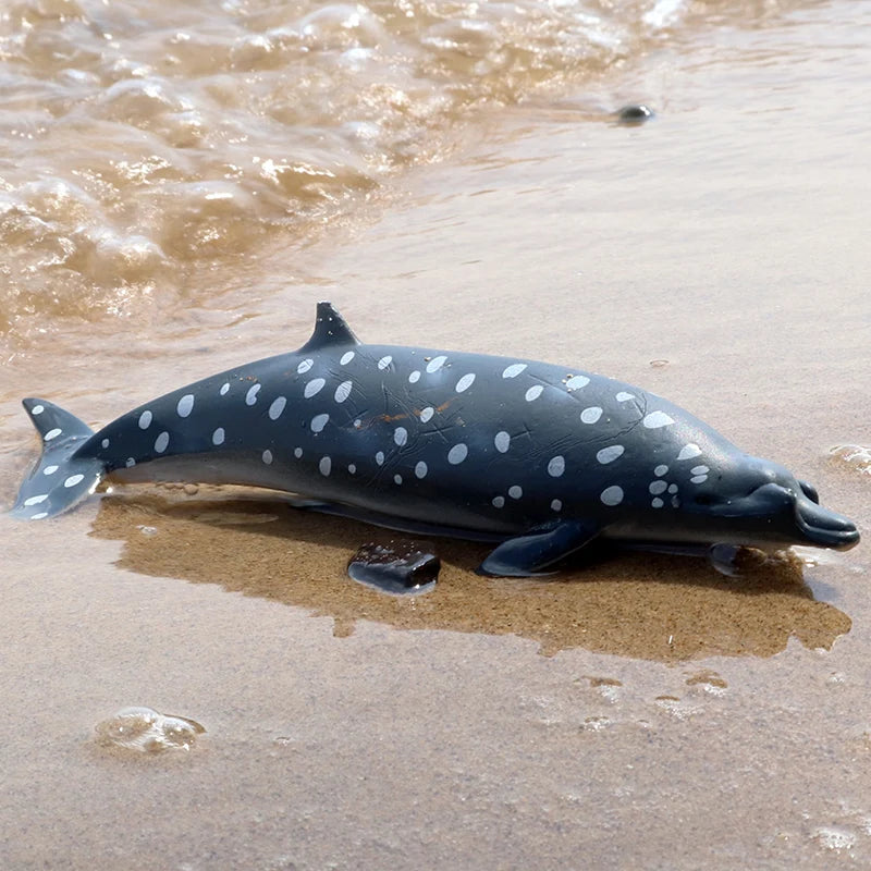 Oenux Ocean Animals Action Figures Sealife Shark Whare Megalodon Model Figurines PVC Home Decoration Kid Cognitive Education Toy