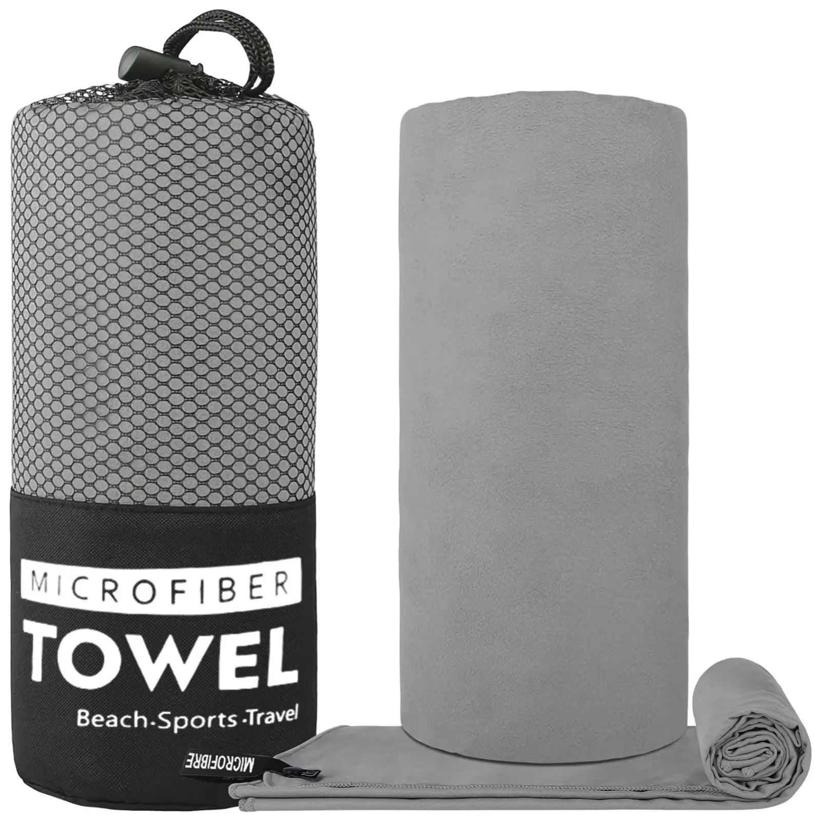 1 Pcs Microfiber Towel Sports Quick-Drying Super Absorbent Camping Towel Super Soft Lightweight Gym Swimming Yoga Beach Towel