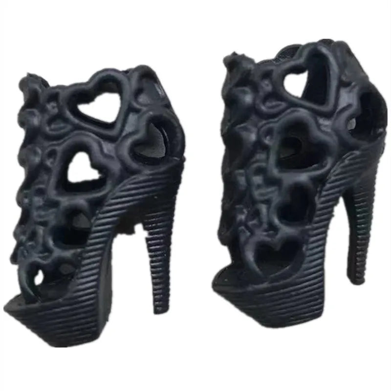 Original 1/6 Doll Shoes Boots Sandals Girl DIY Dressing Doll Toys Doll Decors For FR Super Model Barby Dolls Colorful Doll Shoes