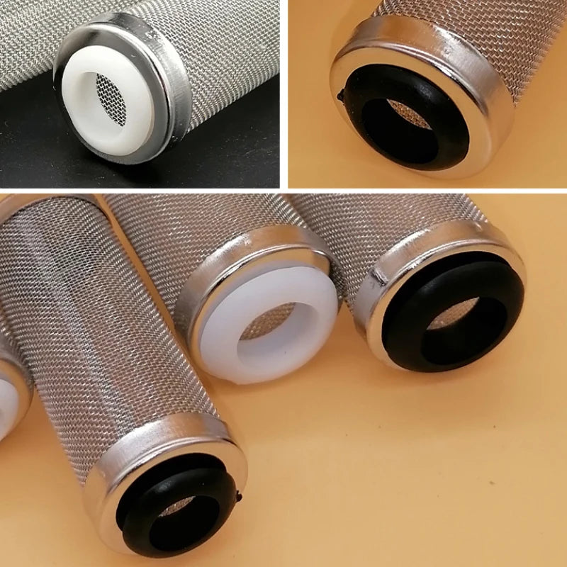 12/16mm Aquarium Inflow Inlet Filter Stainless Steel Mesh Net Guard Fish Tank Filter Accessories Intake Strainer Prefilter Cover