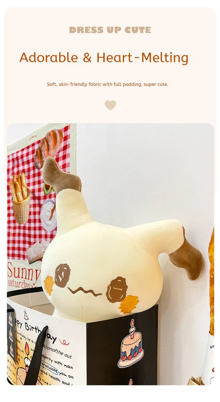 35/55/75cm Pokemon Mimikyu Cute Cartoon Plush Toy Doll Soft Pillow Sofa Cushion Kawaii Room Decor Sleeping Companion Doll Gifts