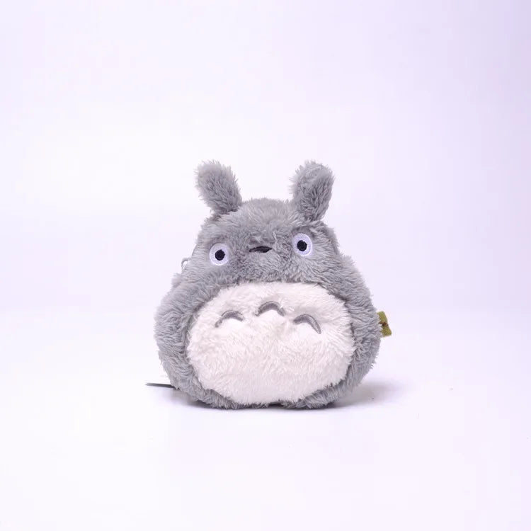 12cm Cartoon Totoro Plush Coin Purse Kawaii Japanese Toy Totoros Doll Cute Movie Character Children Birthday Gift