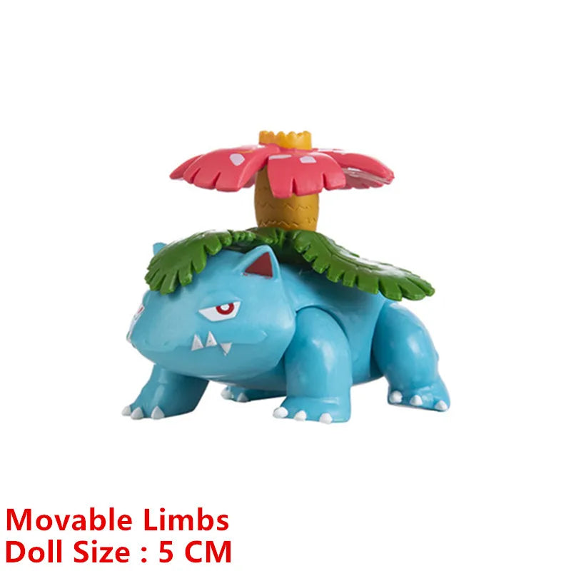 New Pokemon 4-13Cm Cartoons Movie Anime Figure Pikachu Lucario Mewtwo Flying Dragon Pet  Action Figures Model Toy Birthday Gifts