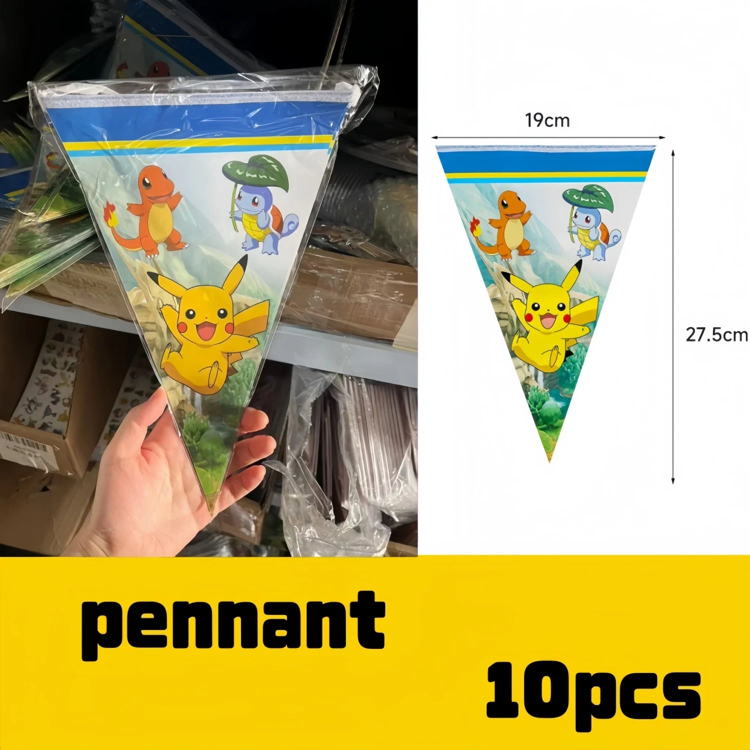 Decoration Pokemon Birthday Party Hats Pikachu Disposable Tableware Tablecloth Cup Plate Napkin Baby Shower Party Favors Pokemon
