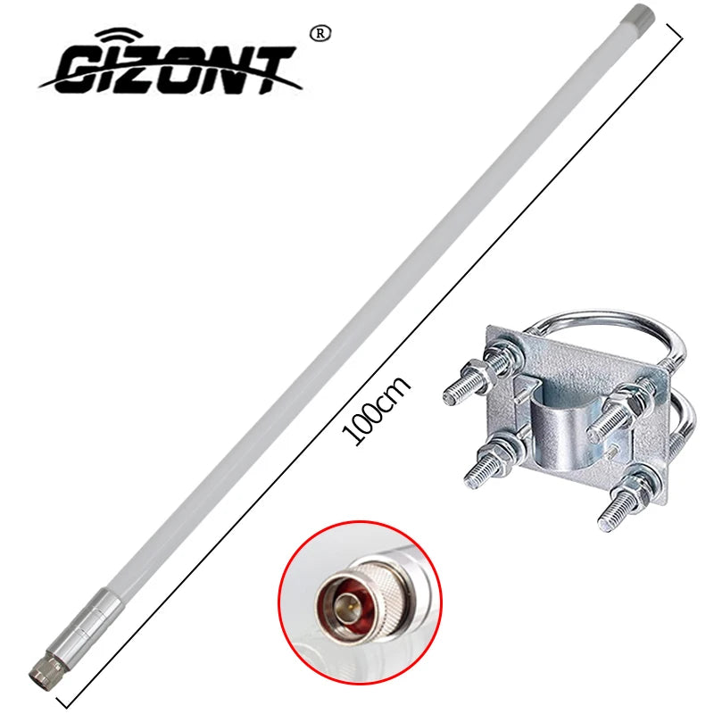 868MHz Fiberglass Antenna Outdoor OMNI Antenna 868 MHz Helium Bobcat Miner  Hotspot Antennas for Meshtastic Lorawan Long Range N