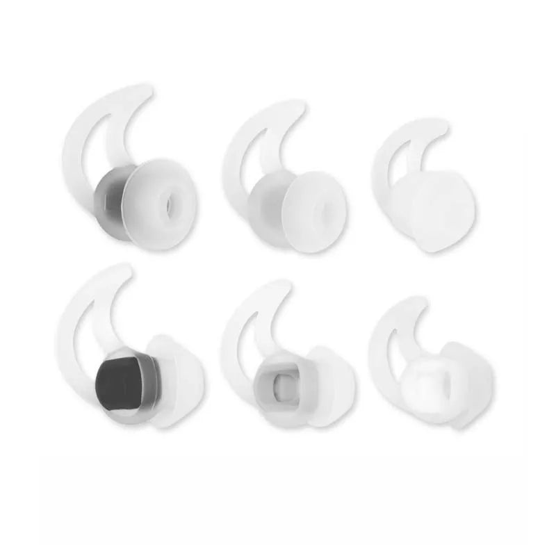 Earphones Silicone Case For BOSE IE2 QC30 Soundsport Covers Earbuds In-Ear Ear Pads Caps Eartips Earplugs Cushion 3pairs